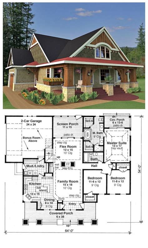 unique craftsman style house plans